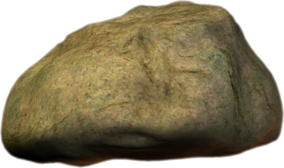 Natural Rock with Textured Surface