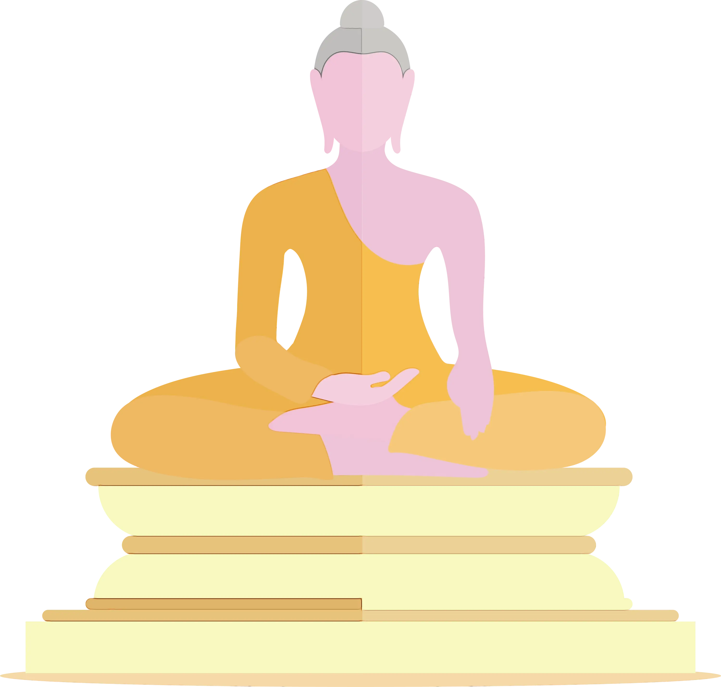 Meditating Buddha Icon