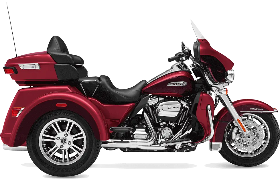 Luxury Three-Wheel Motorcycle Design