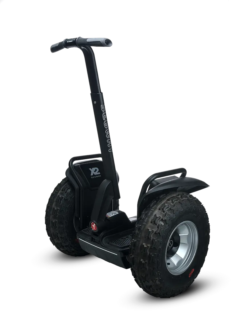 Rugged Black Off-Road Segway Transporter