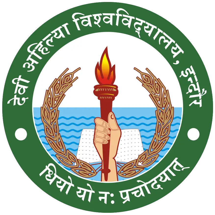 Devi Ahilya University Logo