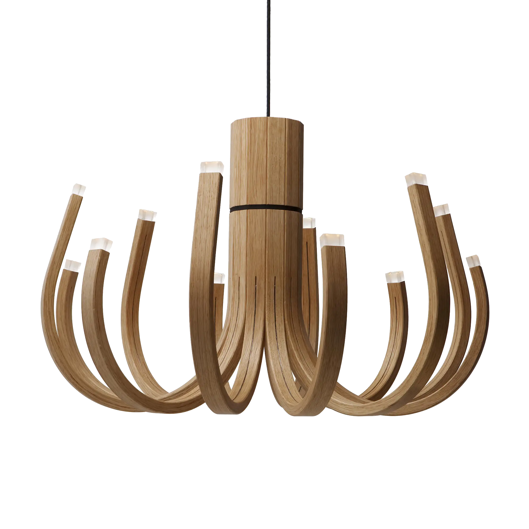 Elegant Wooden Chandelier for Interior Spaces