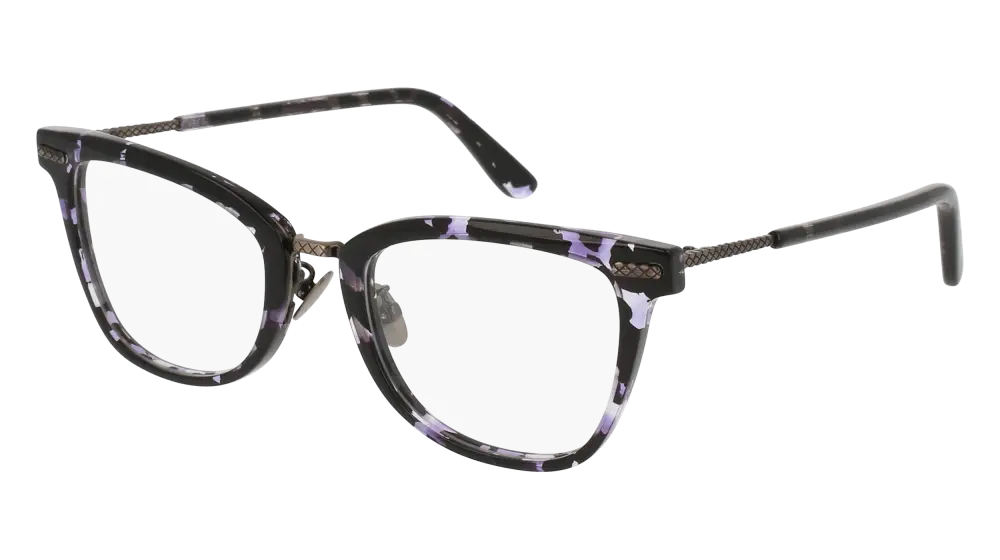 Black Patterned Eyeglasses