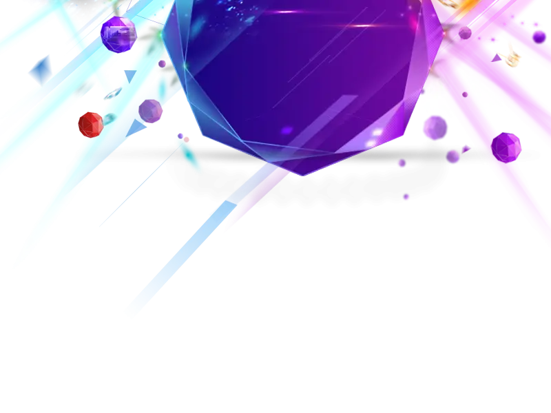 Colorful Abstract Gem Background