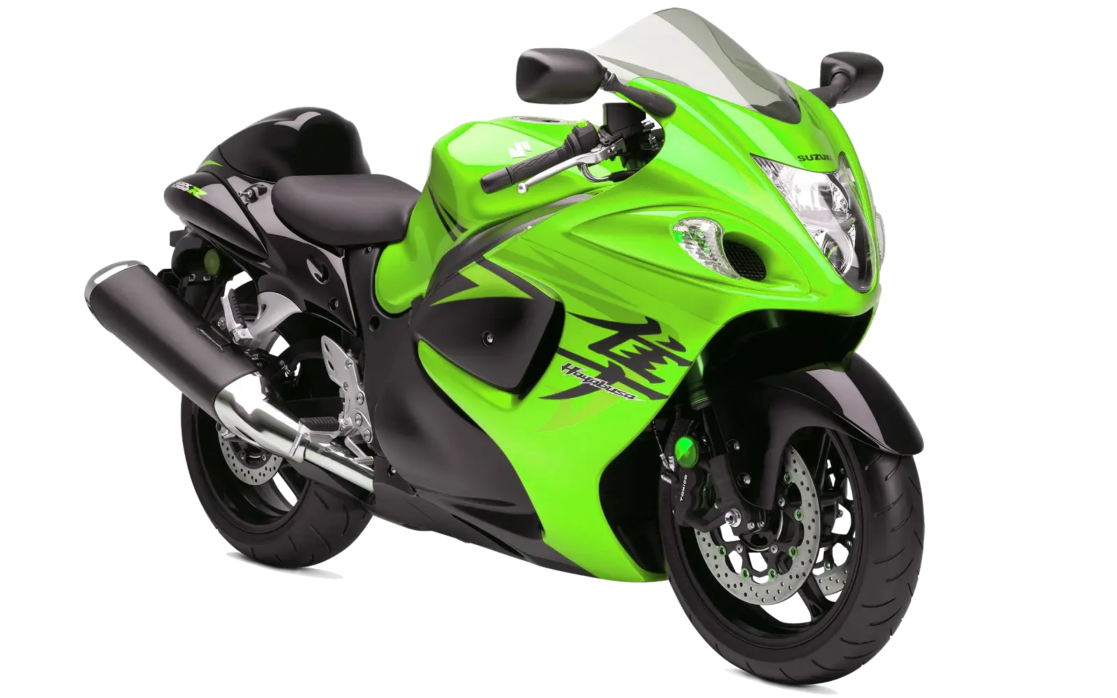 Green Sport Motorcycle Design