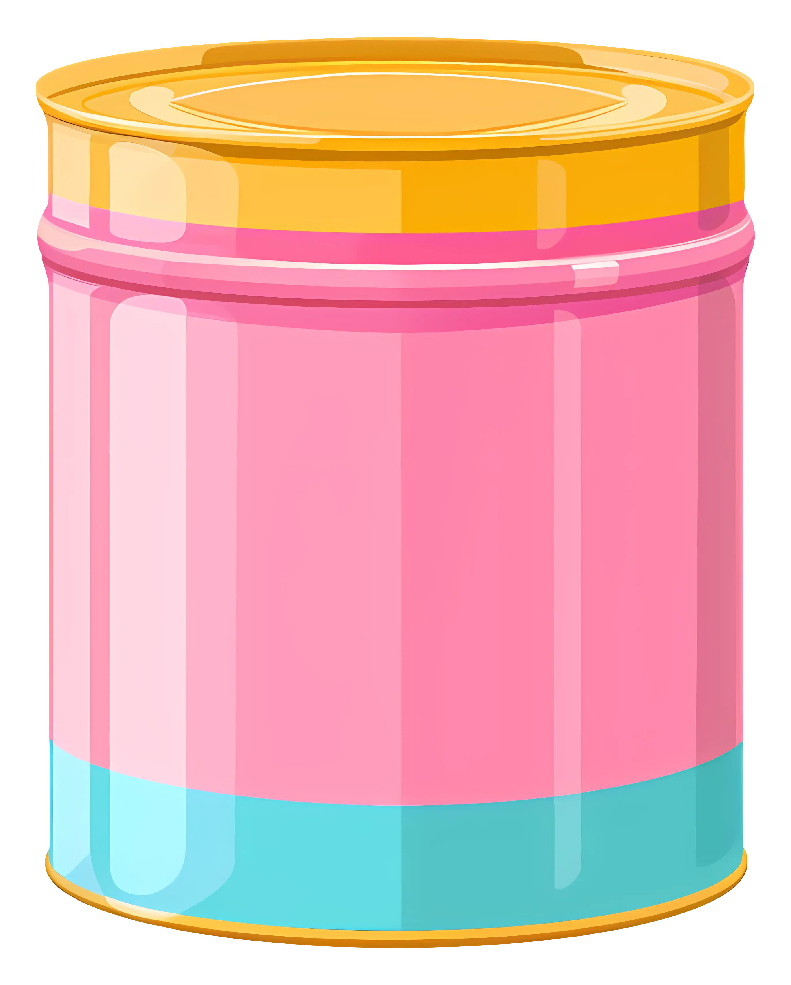 Colorful Storage Can with Lid