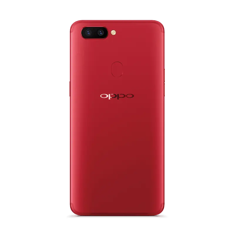 Red Smartphone Back View