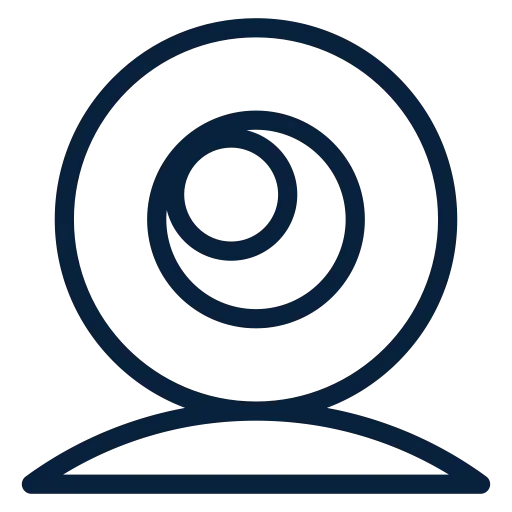 Webcam Icon Representation for Digital Use