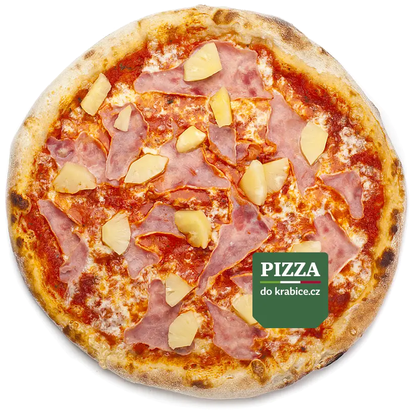 Hawaiian Ham and Pineapple Pizza
