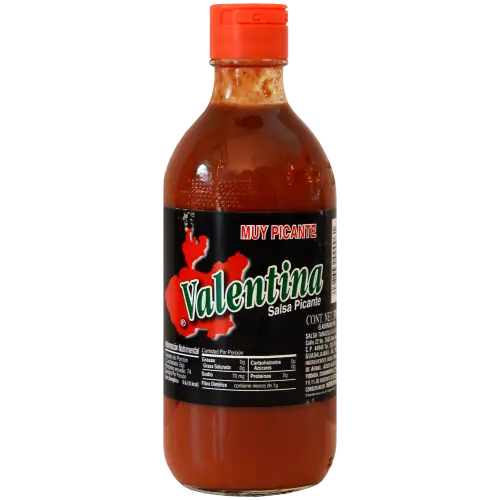 Valentina Hot Sauce Bottle