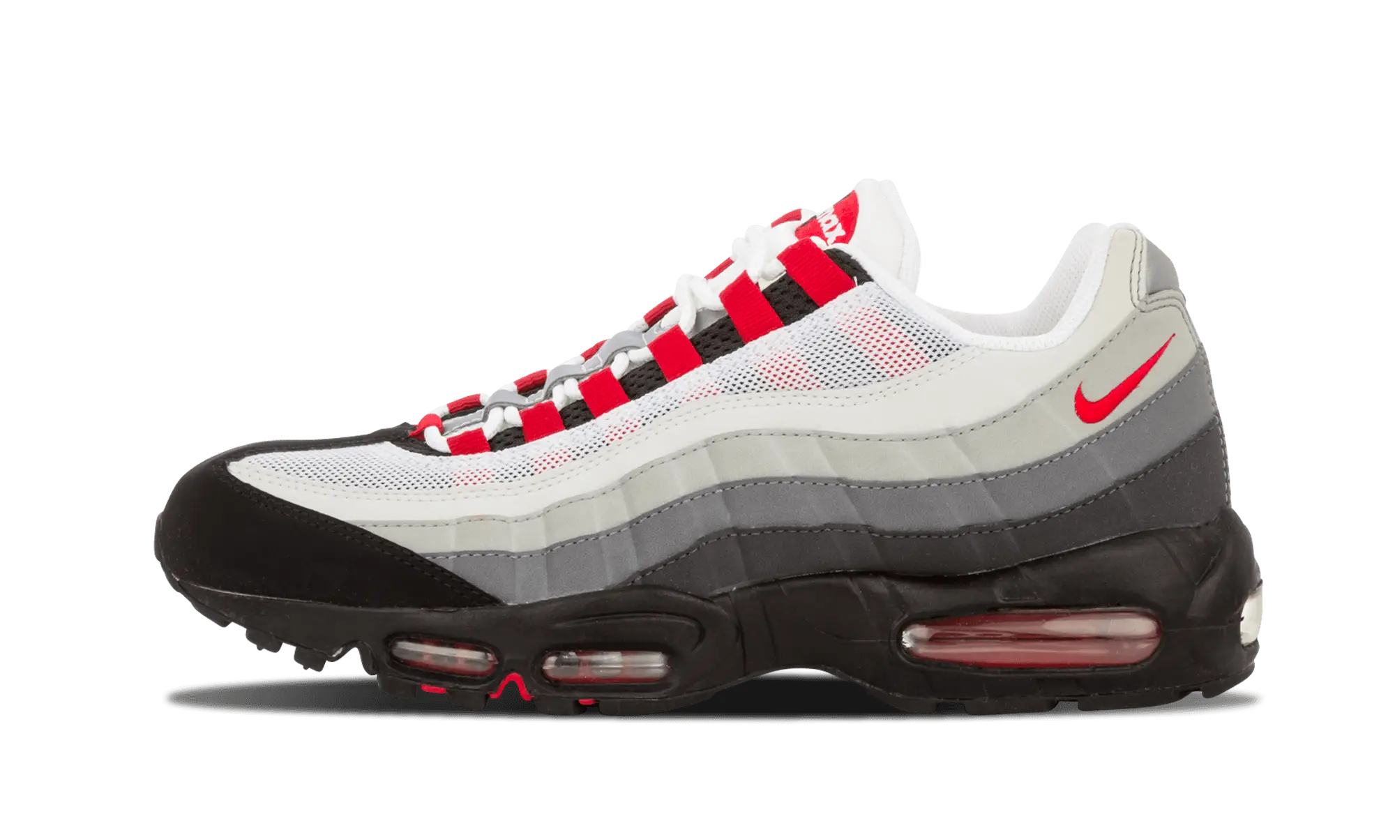 Nike Air Max Sneakers in Gray and Red