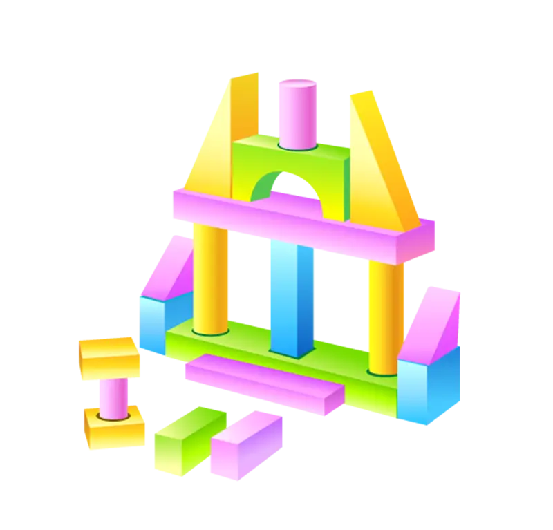 Colorful Building Blocks for Kids