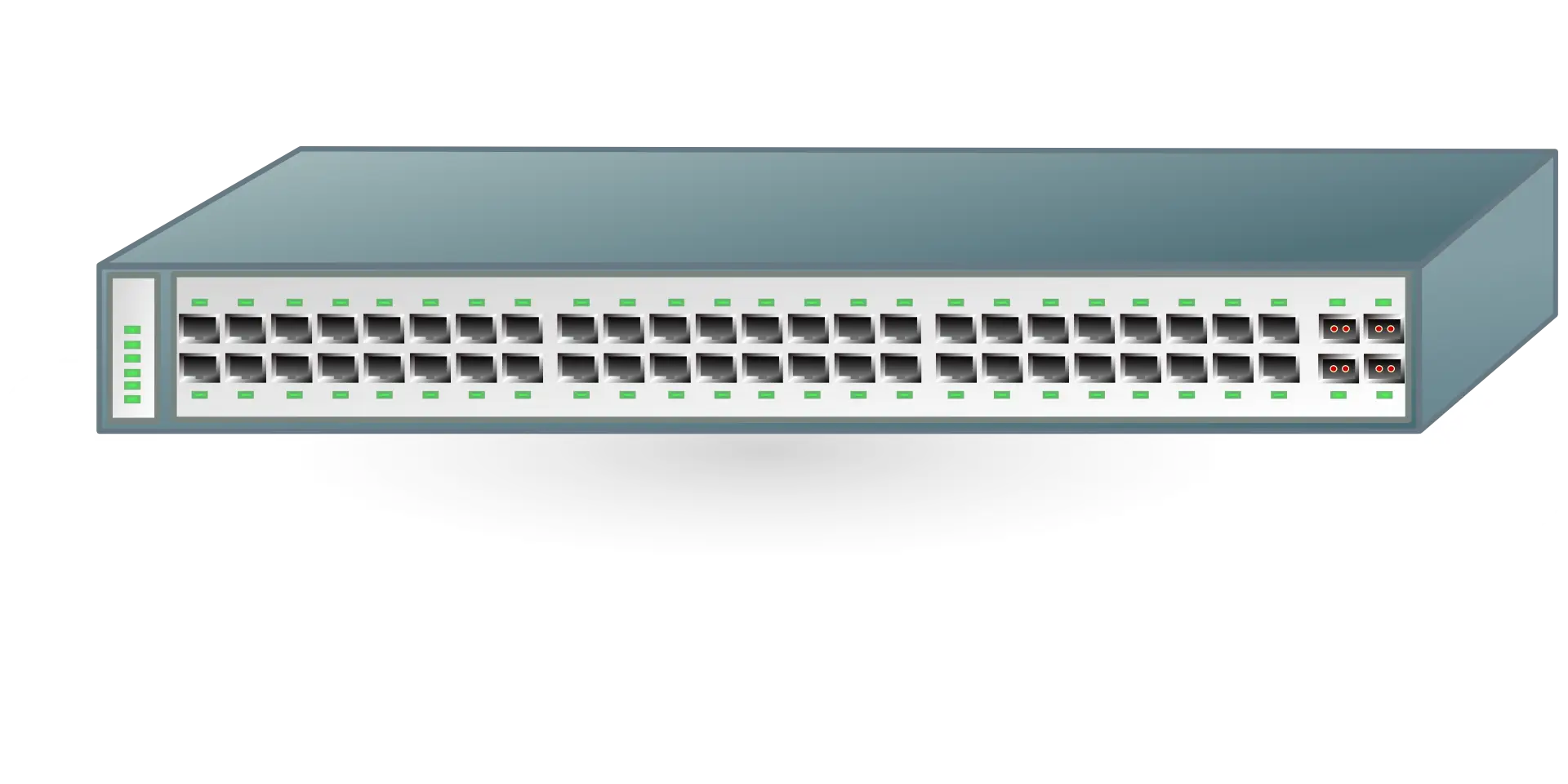 48-Port Network Switch Equipment