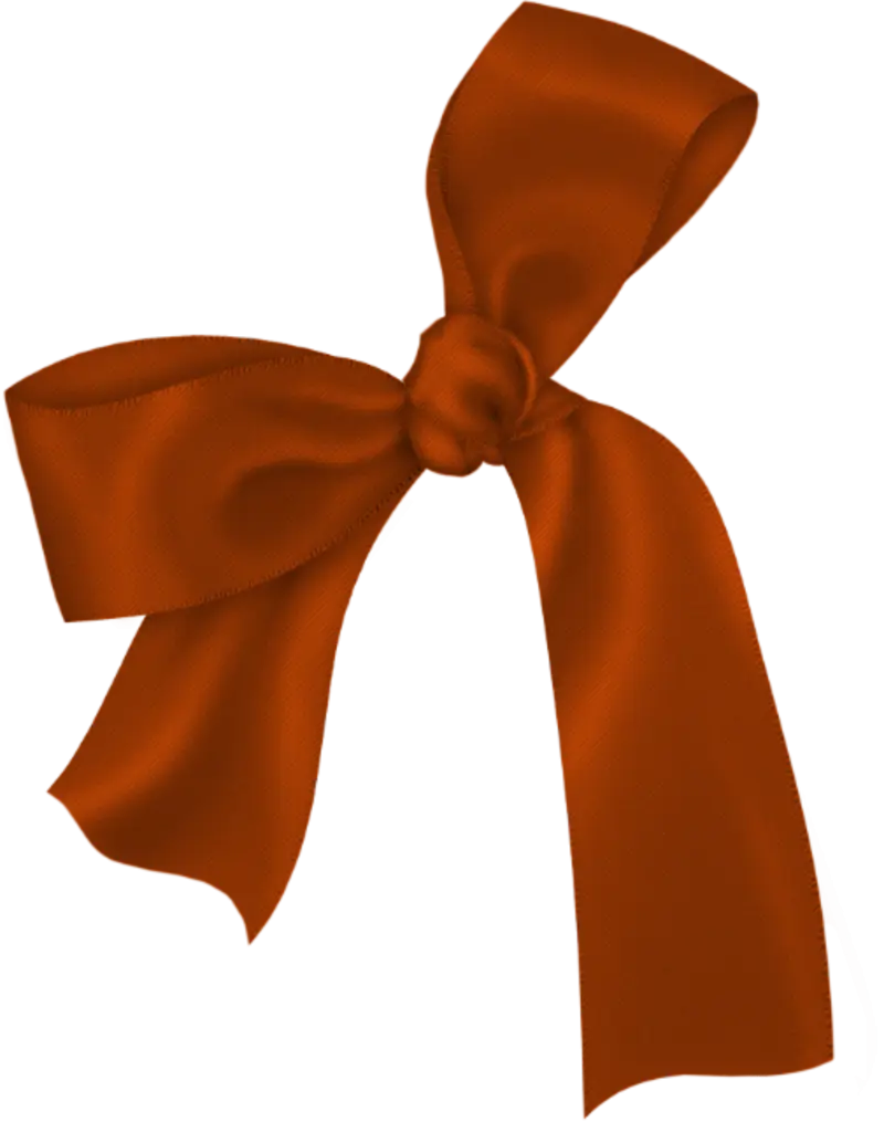 Minimalistic Red Single-Loop Bow Decoration