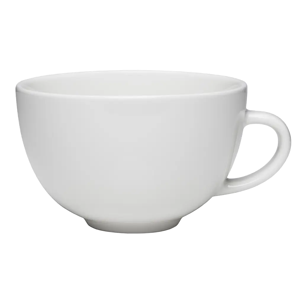 Minimalist White Coffee Cup