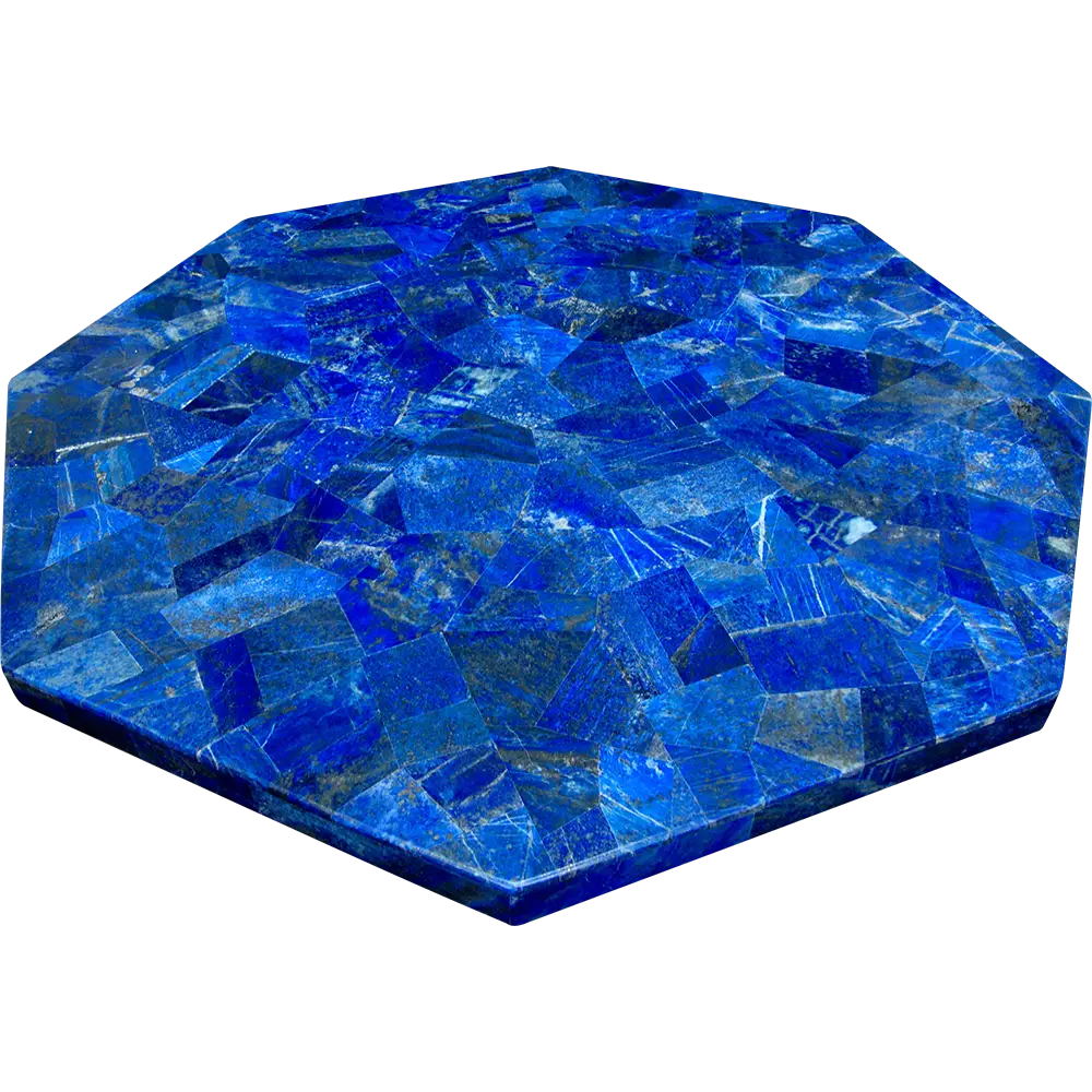Blue Octagonal Stone
