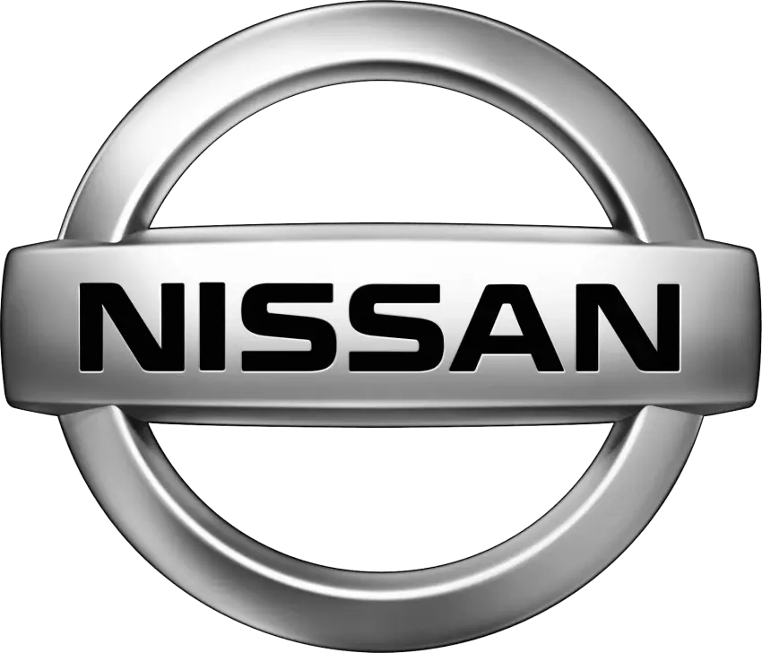 Nissan Logo In Silver
