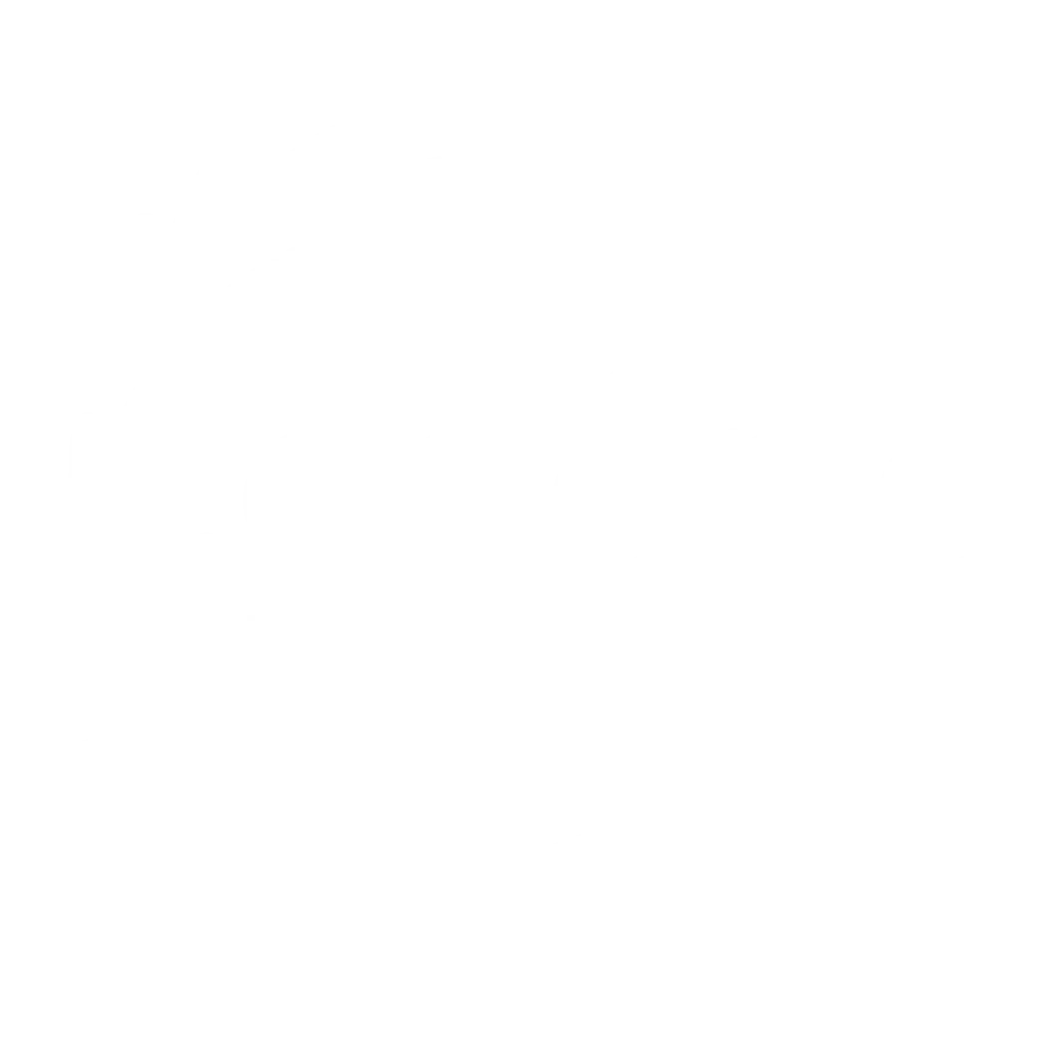 White Logo Design on Transparent Background