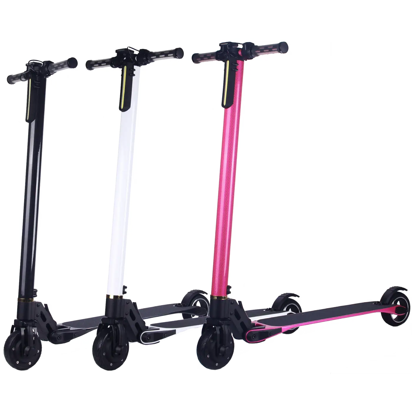 Colorful Electric Scooters for Urban Mobility