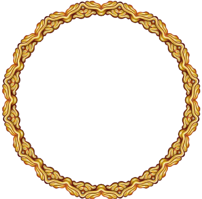 Decorative Circular Frame Illustration