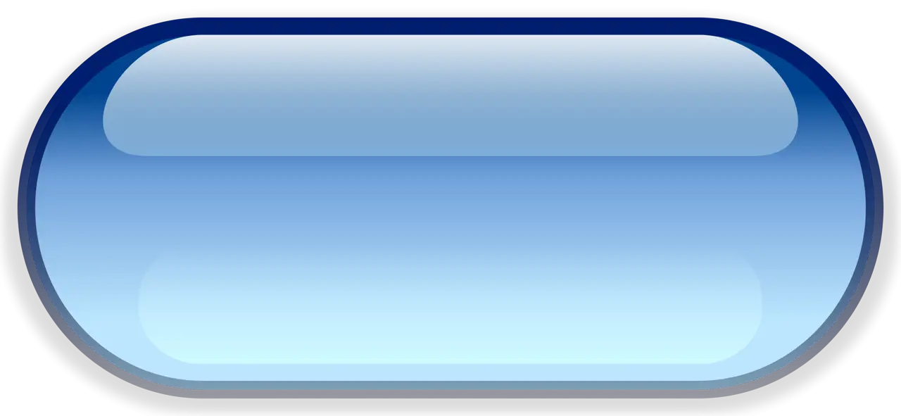 Blue Glossy Button Design