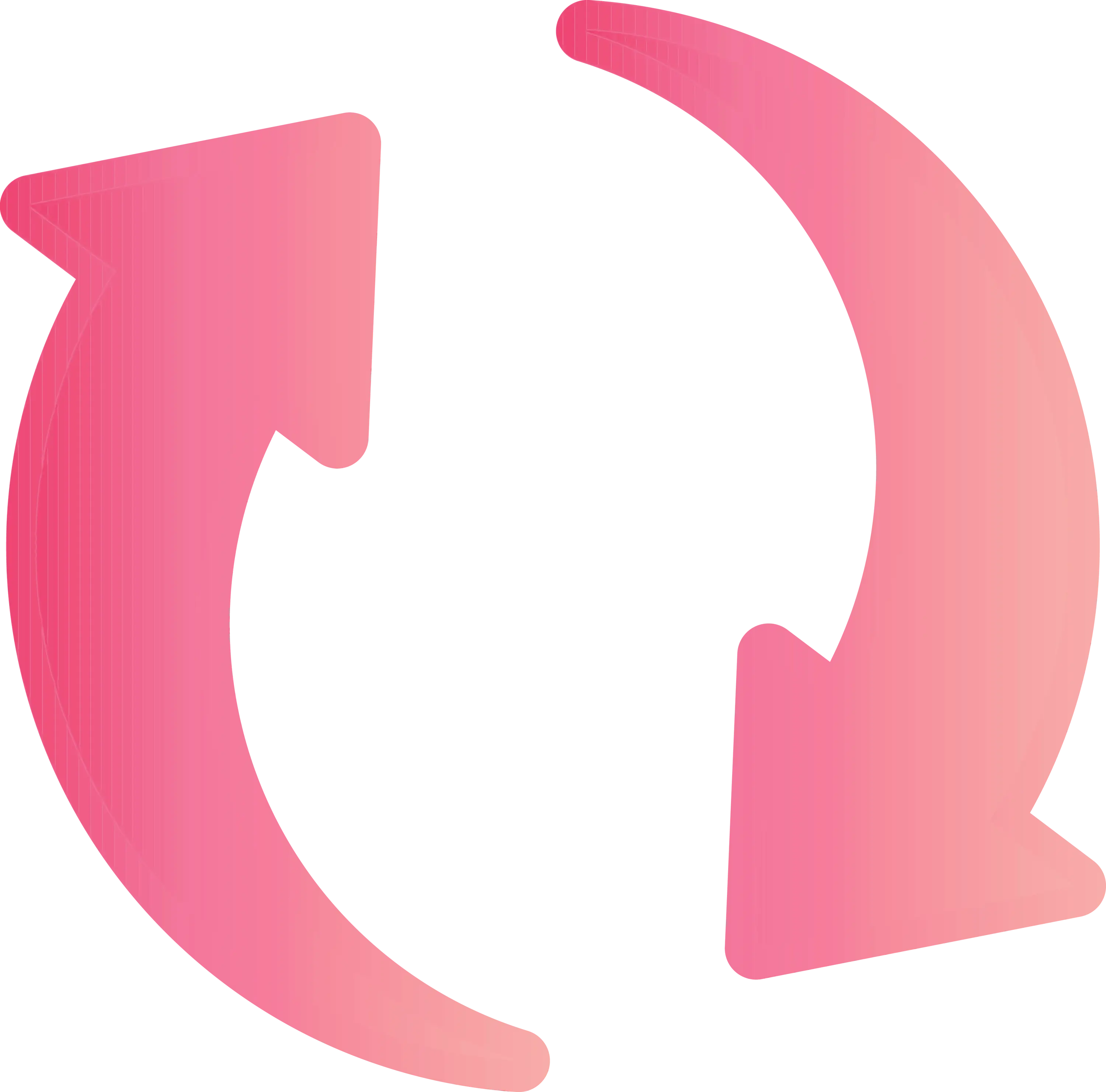 Pink Circular Arrows