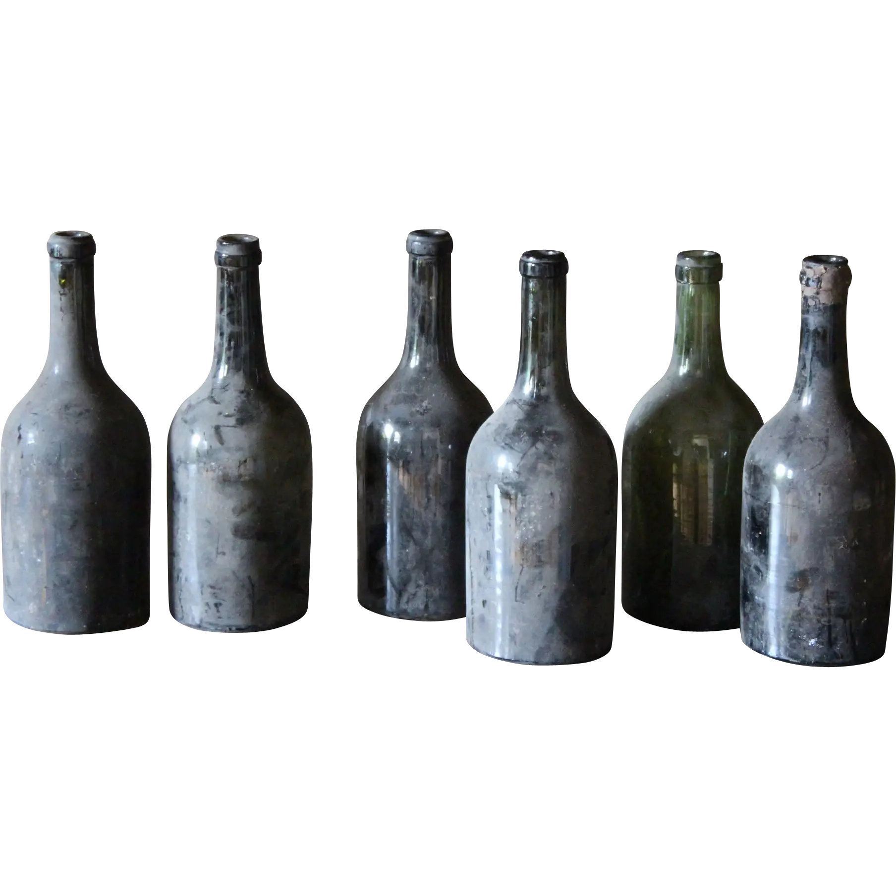 Collection of Vintage Glass Bottles