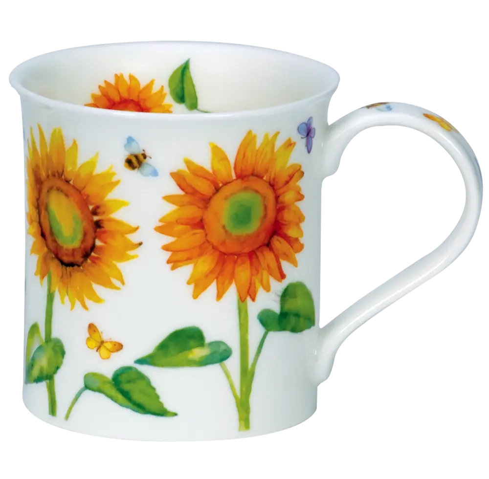 Sunflower Design Mug