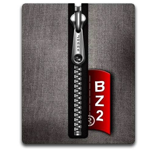 Illustration of Metal Zipper and Fabric with Red Tag