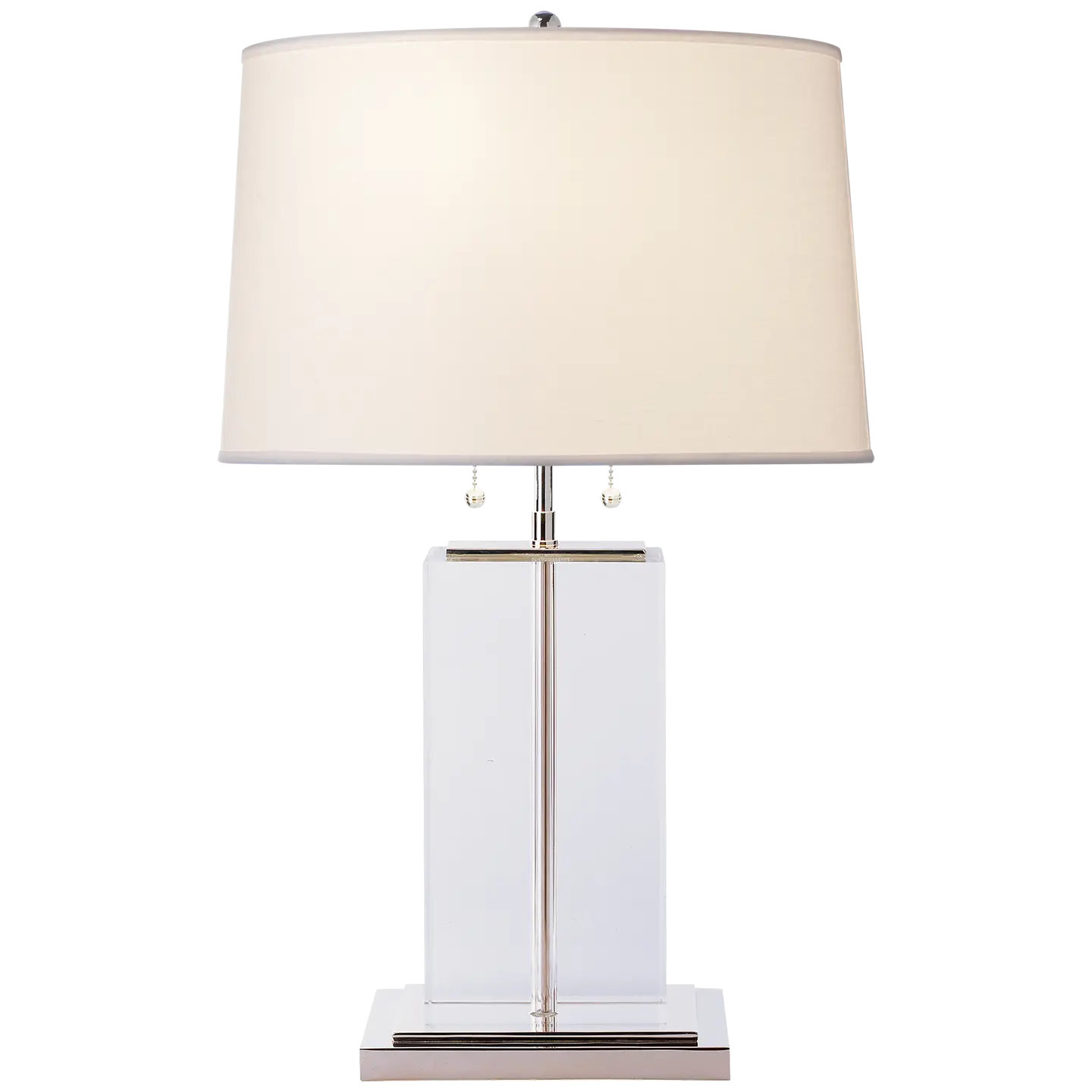 Elegant Table Lamp with White Shade