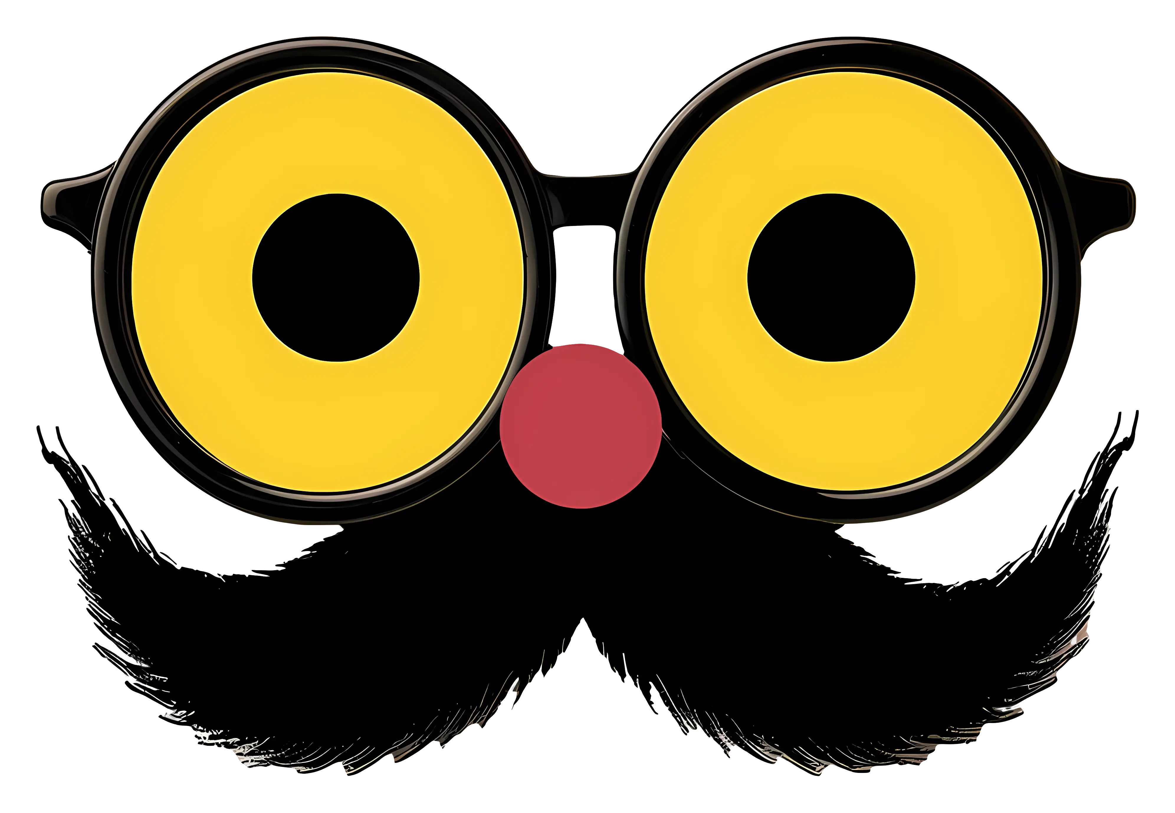 Funny Glasses with Mustache