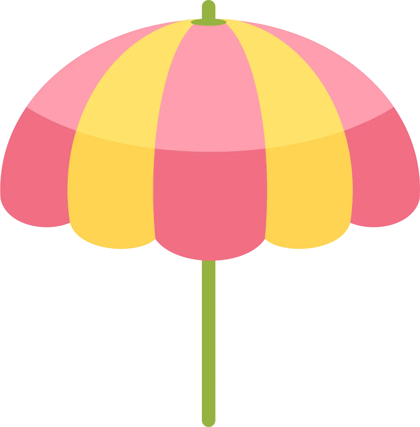 Colorful Beach Umbrella