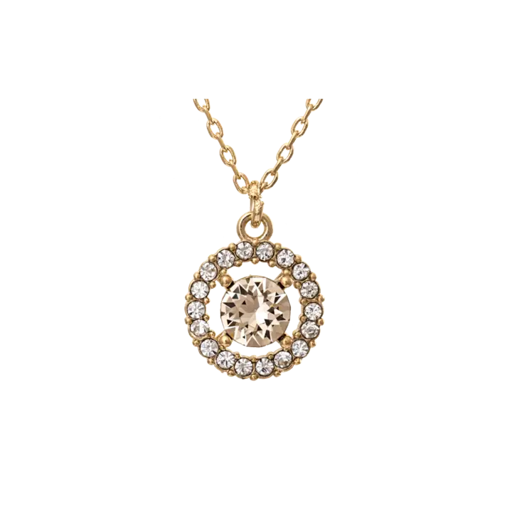 Elegant Crystal Pendant Necklace