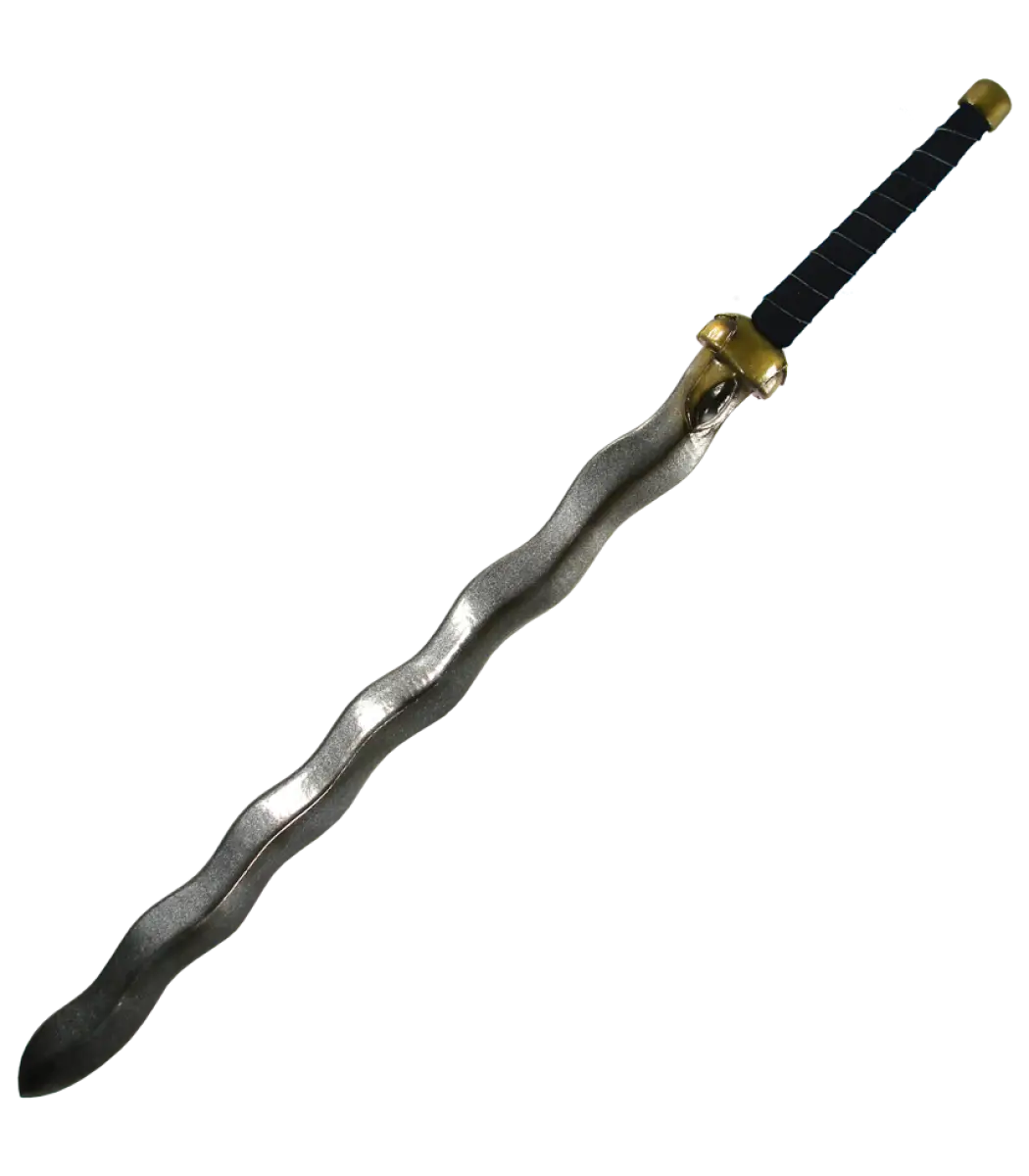 Unique Wavy Blade Sword Design