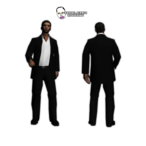 Man in Black Suit