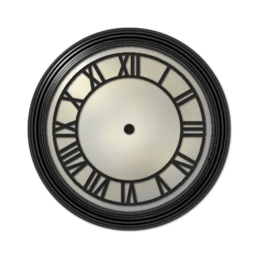 Antique Roman Numeral Wall Clock