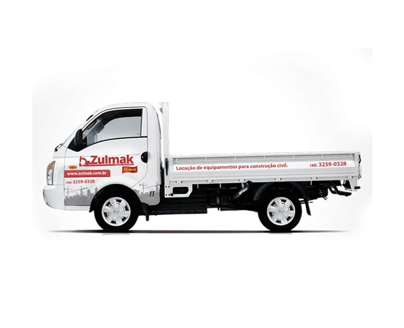 White Delivery Truck