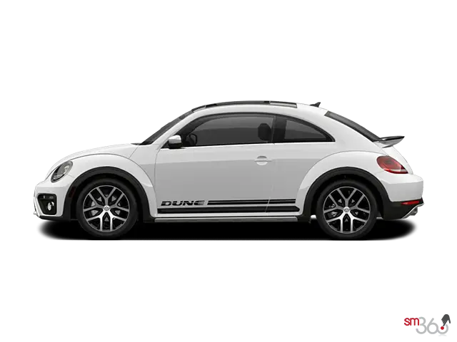 White Compact Car Side View