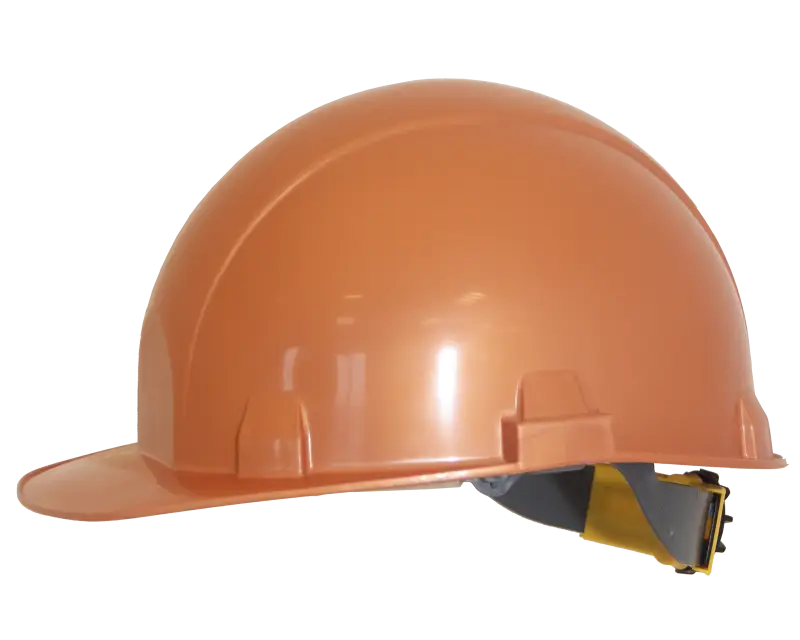 Orange Construction Safety Helmet