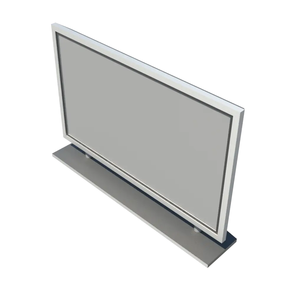 Flat Screen Monitor in Neutral Design