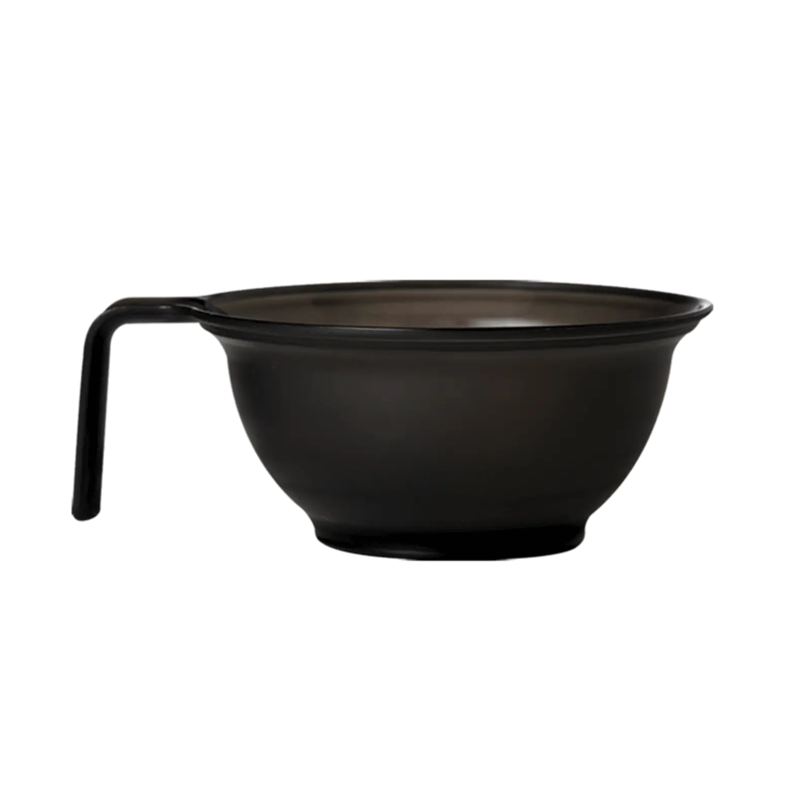 Black Ceramic Bowl with Handle
