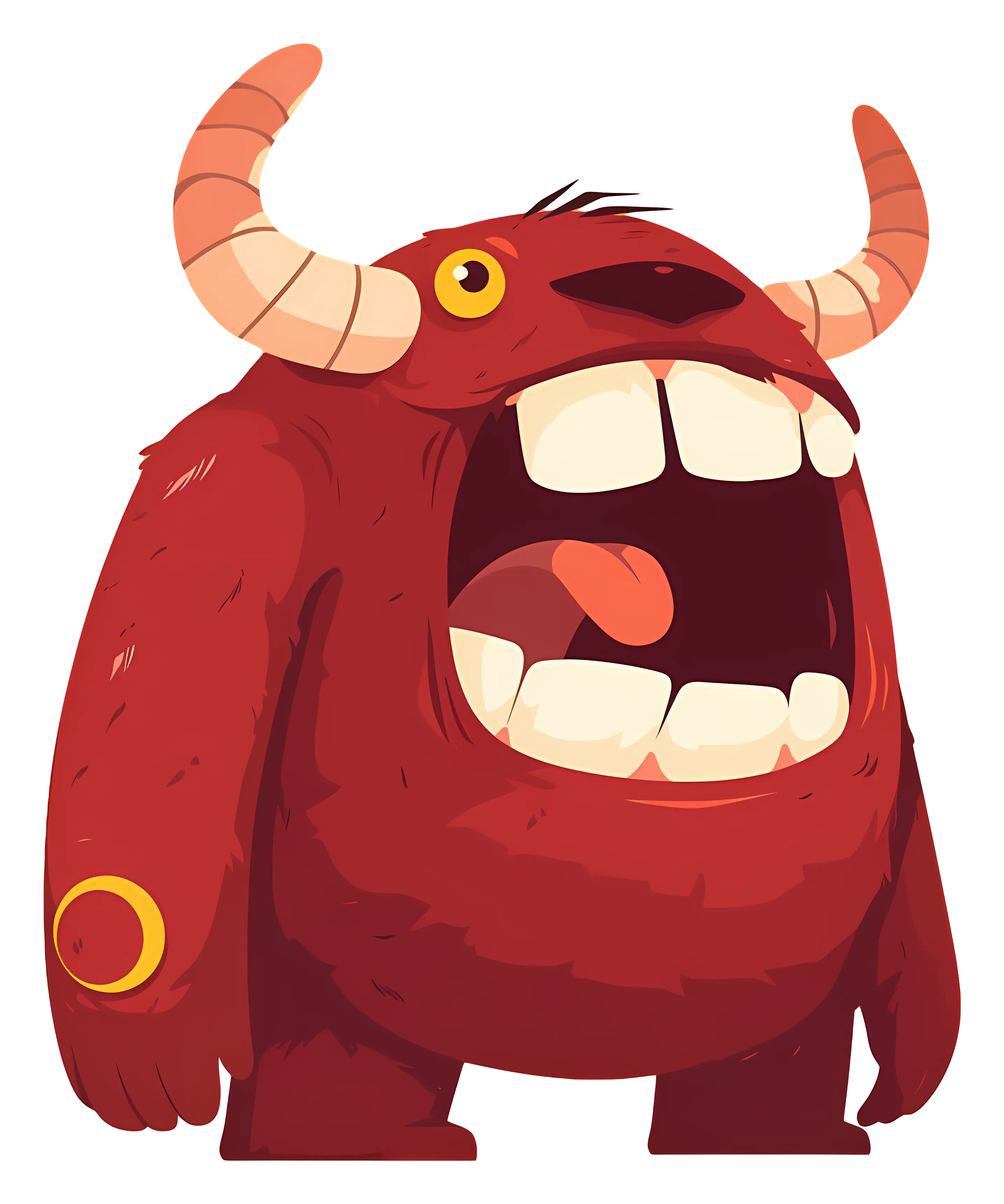 Funny Cartoon Monster