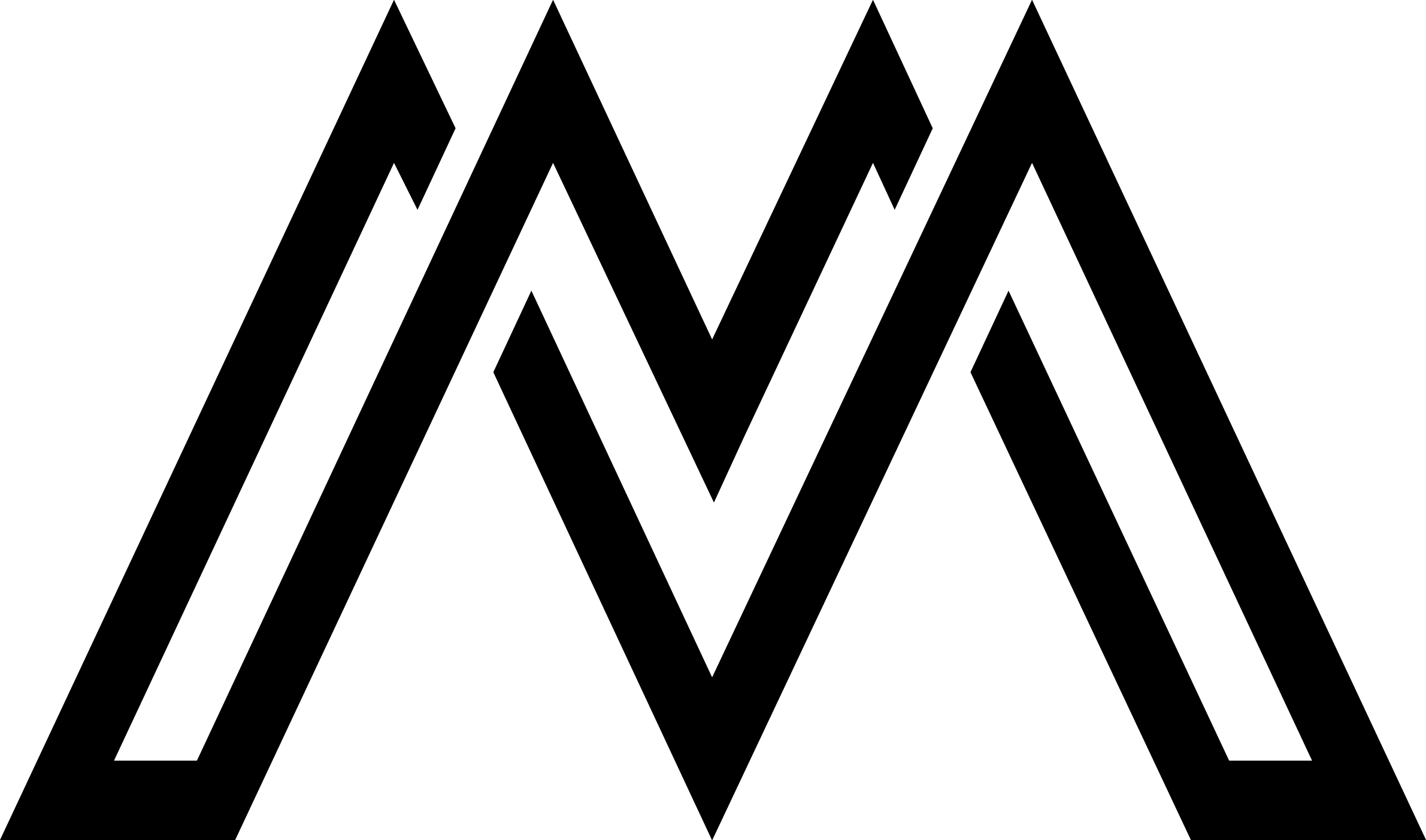 Letter M Monogram Logo Design