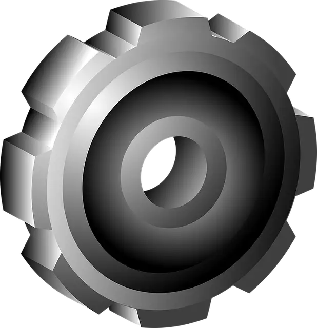 Industrial Metal Gear Component