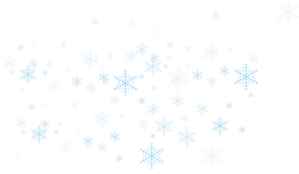 Blue Snowflakes Winter Design