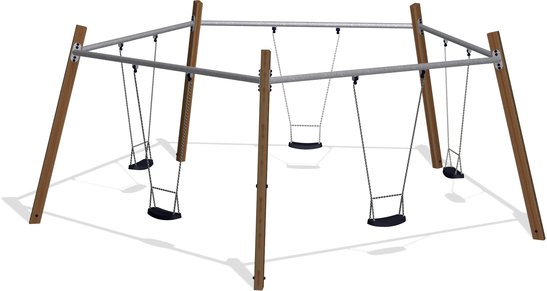 Hexagonal Swing Set