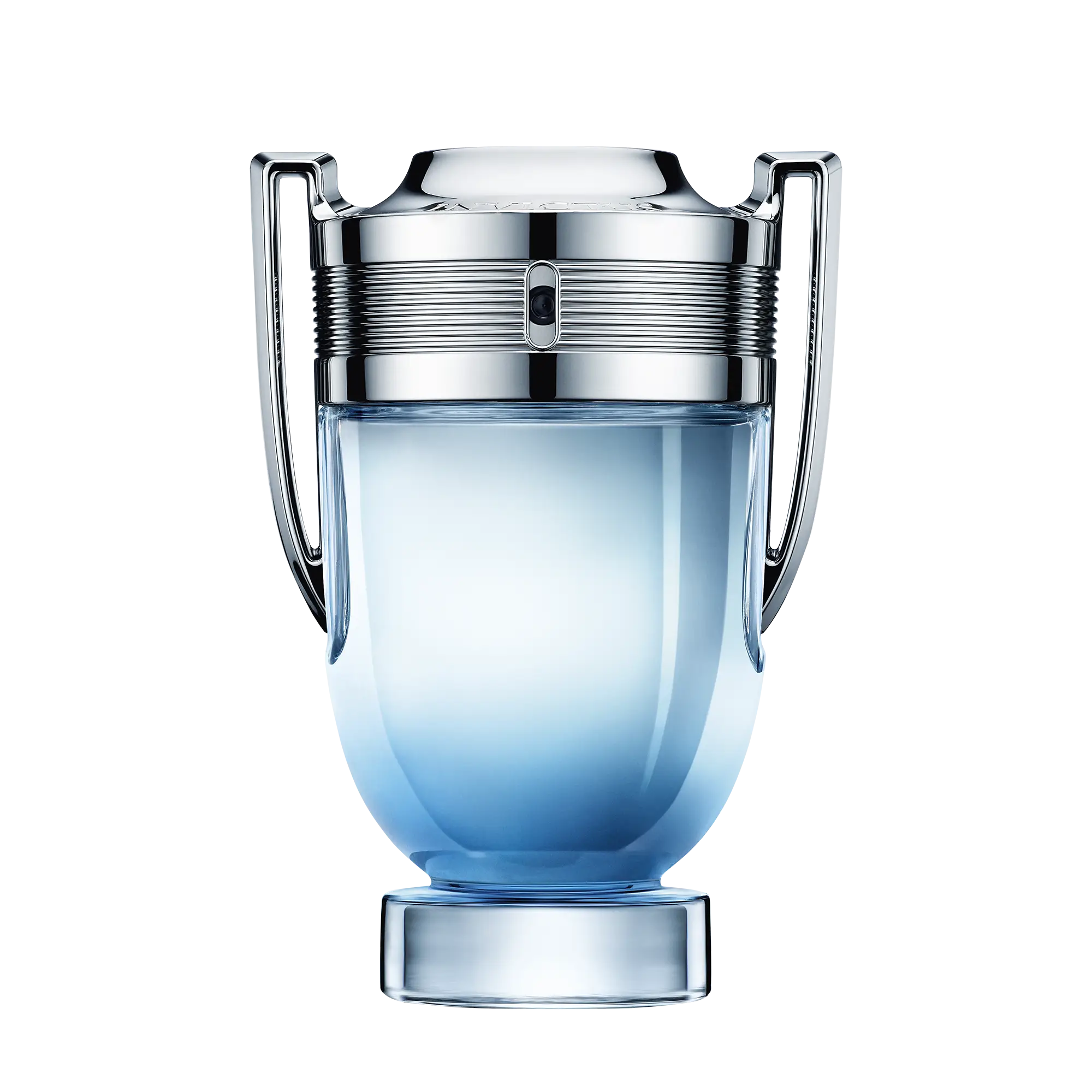 Blue Trophy and Perfume Bottle Design