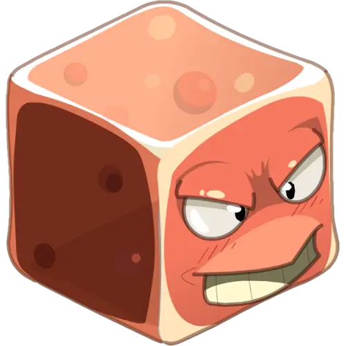 Cartoon Cube Character