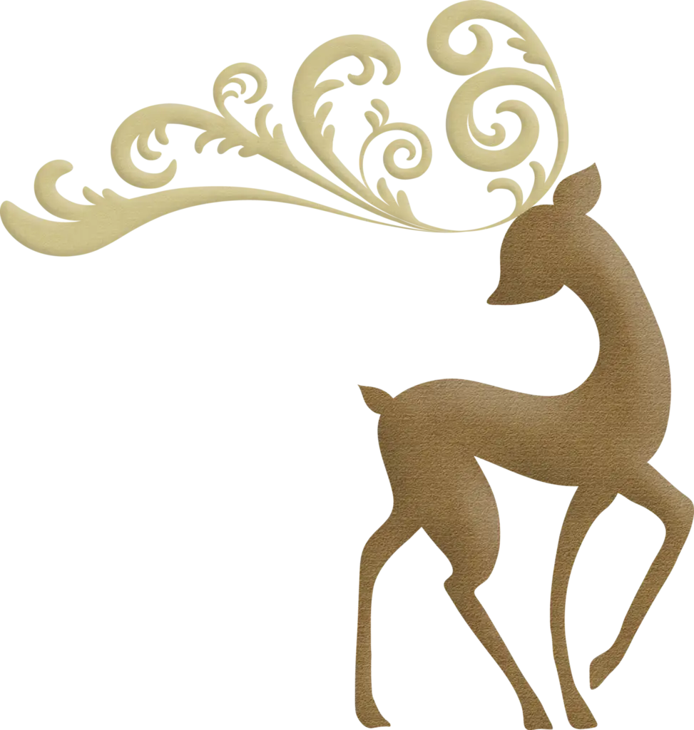 Elegant Deer with Ornate Antlers