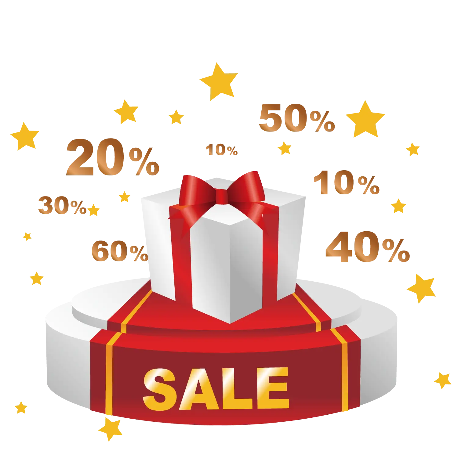 Sale Banner with Discounts